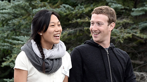 Tillsammans med frun Priscilla Chan hoppas Mark Zuckerberg att utrota alla världens sjukdomar under det här århundradet. Foto: Shutterstock